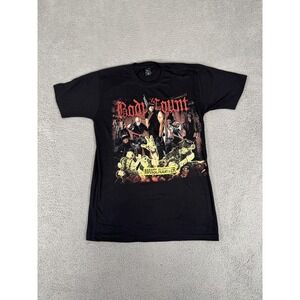 Body Count Manslaughter Tour Shirt Mens Small Black 2014 Band Concert Metal Tee‎